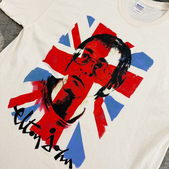 Elton John Y2K Band Tee XL Unisex - Picture 3 of 9